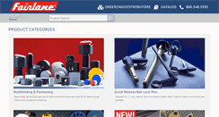 Desktop Screenshot of fairlaneproducts.com